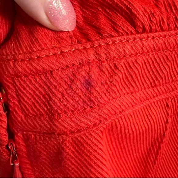 Marc By Marc Jacobs Open Back Red Mini Dress 8 - Picture 7 of 8